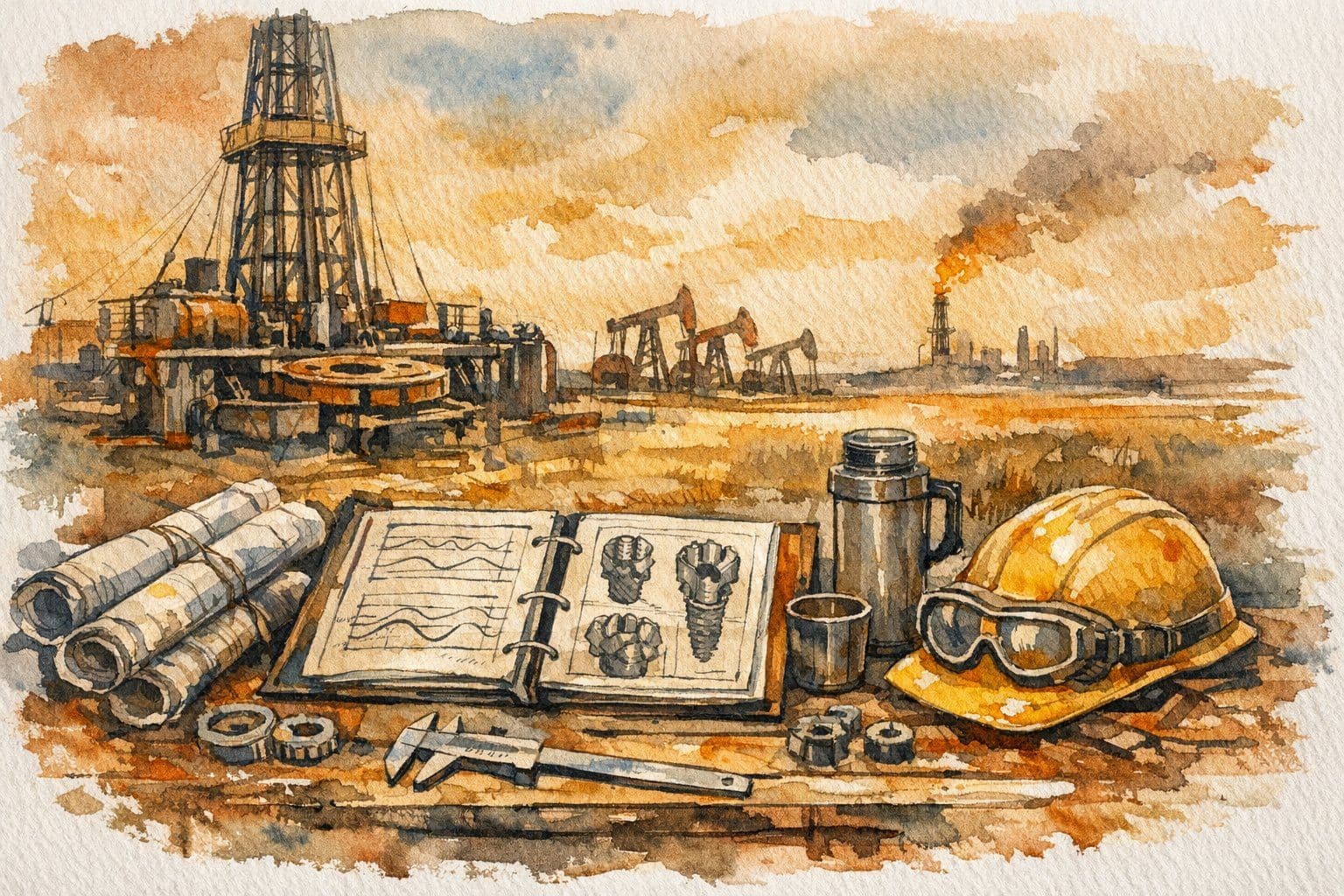 Перевод технических спецификаций буровых установок