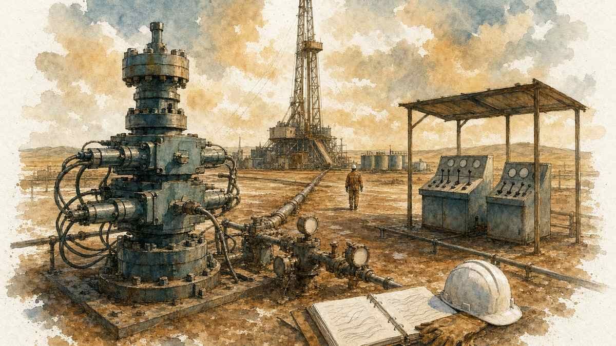 Перевод документации противовыбросового оборудования (BOP) и процедур управления скважиной для буровых подрядчиков Казахстана